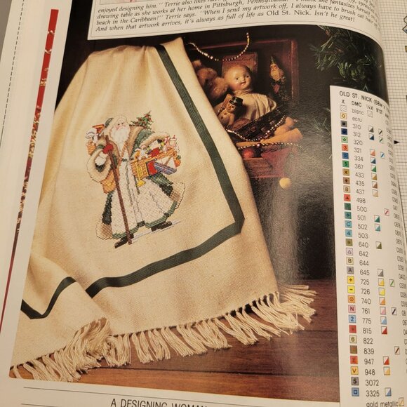 Leisure Arts Craft Book Knit Crochet Paint Projects Cross Stitch - Picture 7 of 10